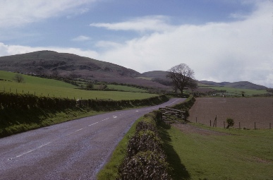 The road into Humbleton