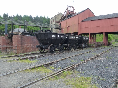 Coal mine (taken at Beamish Museum).