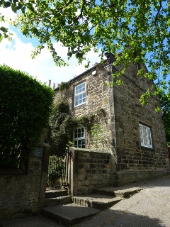 near the church in Heddon on the Wall