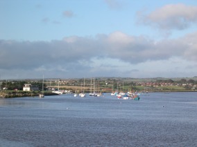 A view of Ambel Harbour.