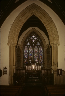Inside Otterburn Church