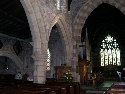 Interior of Embleton Church. 