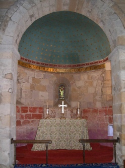 Inside Holy Trinity Church. 