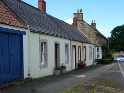 Cottages in Norham village
