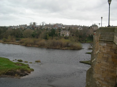 The  Rivert Tyne at Corbridge.