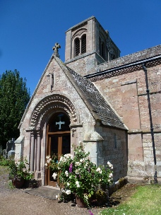 The Entrance to Norham Church