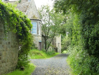 In the village of Kirkwhelpington.