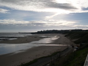 Sunset in Tynemouth