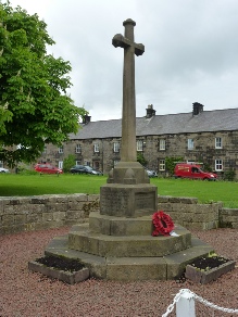 The war memorial in Wark