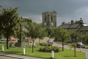 The centre of Rothbury