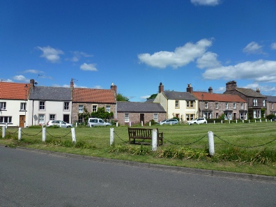 The village green in Norham