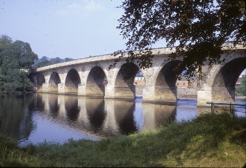 The bridge at Hexham.