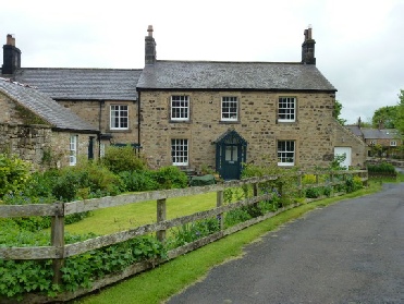 Stone house in Matfen village.