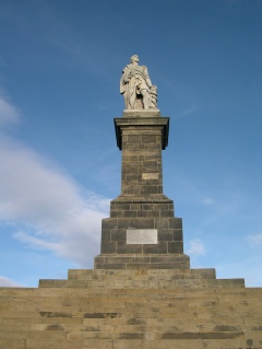 Statue of Lord Collingwood.