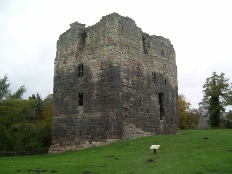 The keep at Etal Castle