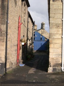 Lane in Glanton village.