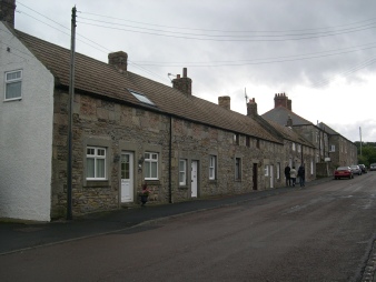 Old cottages in North Sunderland.