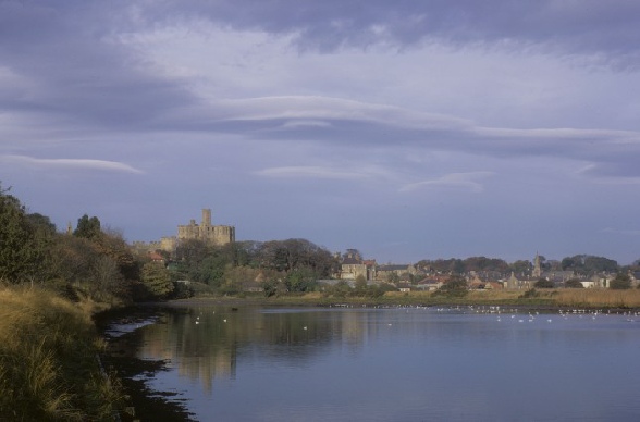 View of Warkworth