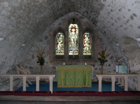 The altar in St Gregory's Church.