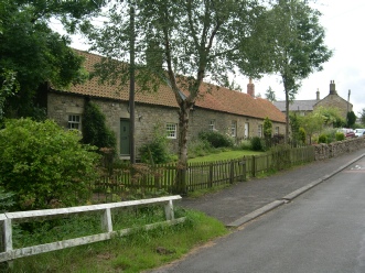 Cottages in Whittingham. 