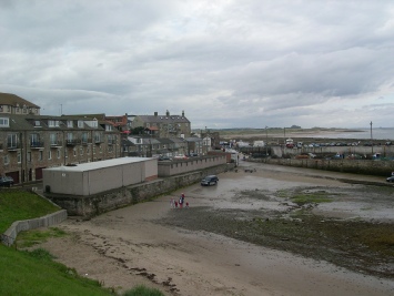 View across Seahouses.